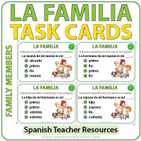 Family Chart In Spanish