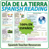 Día de la Tierra - Lecturas Cortas - Spanish Reading Passages about Earth Day Día de la Tierra - Lecturas Cortas - Spanish Reading Passages about Earth Day